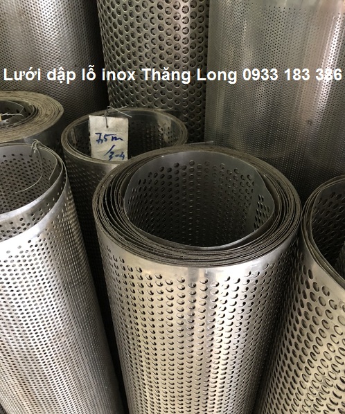 Lưới inox đột lỗ Công ty Thăng Long