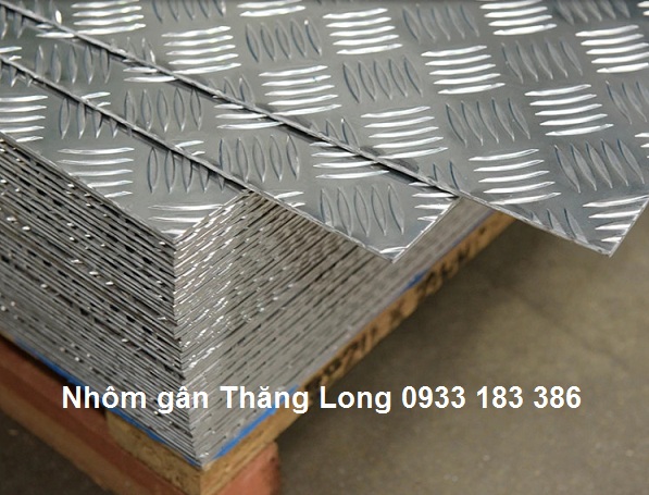 Nhôm gân chống trượt 2mm